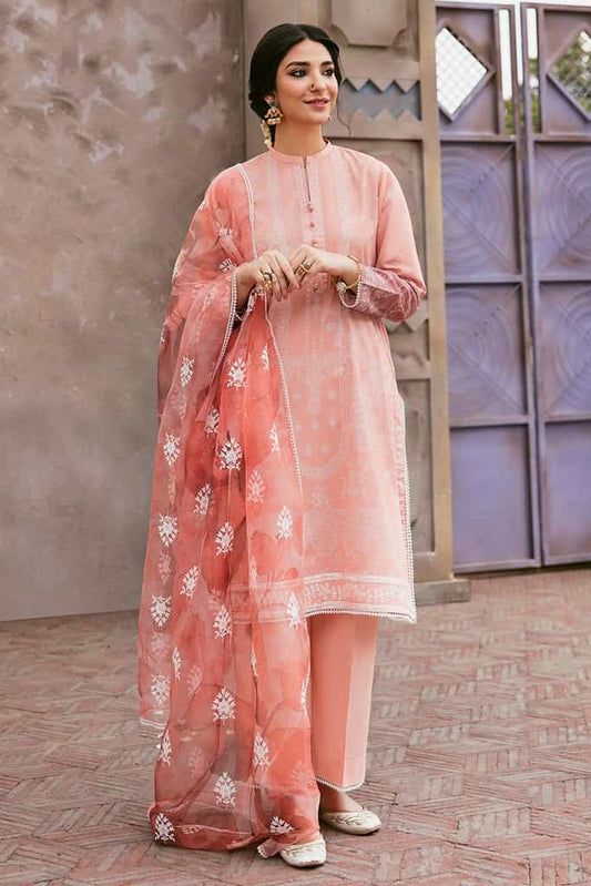 LISSOM FLORET-3PC PRINTED LAWN SUIT | EID LAWN-2 | CROSS STITCH in UK USA UAE online kapraye.com