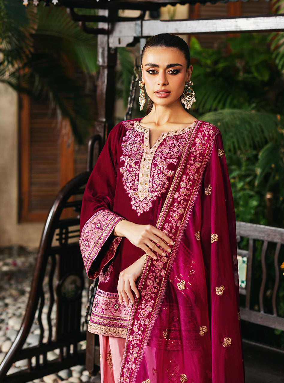 Rubi | Velvet Unstitched '25 | Zainab Chottani