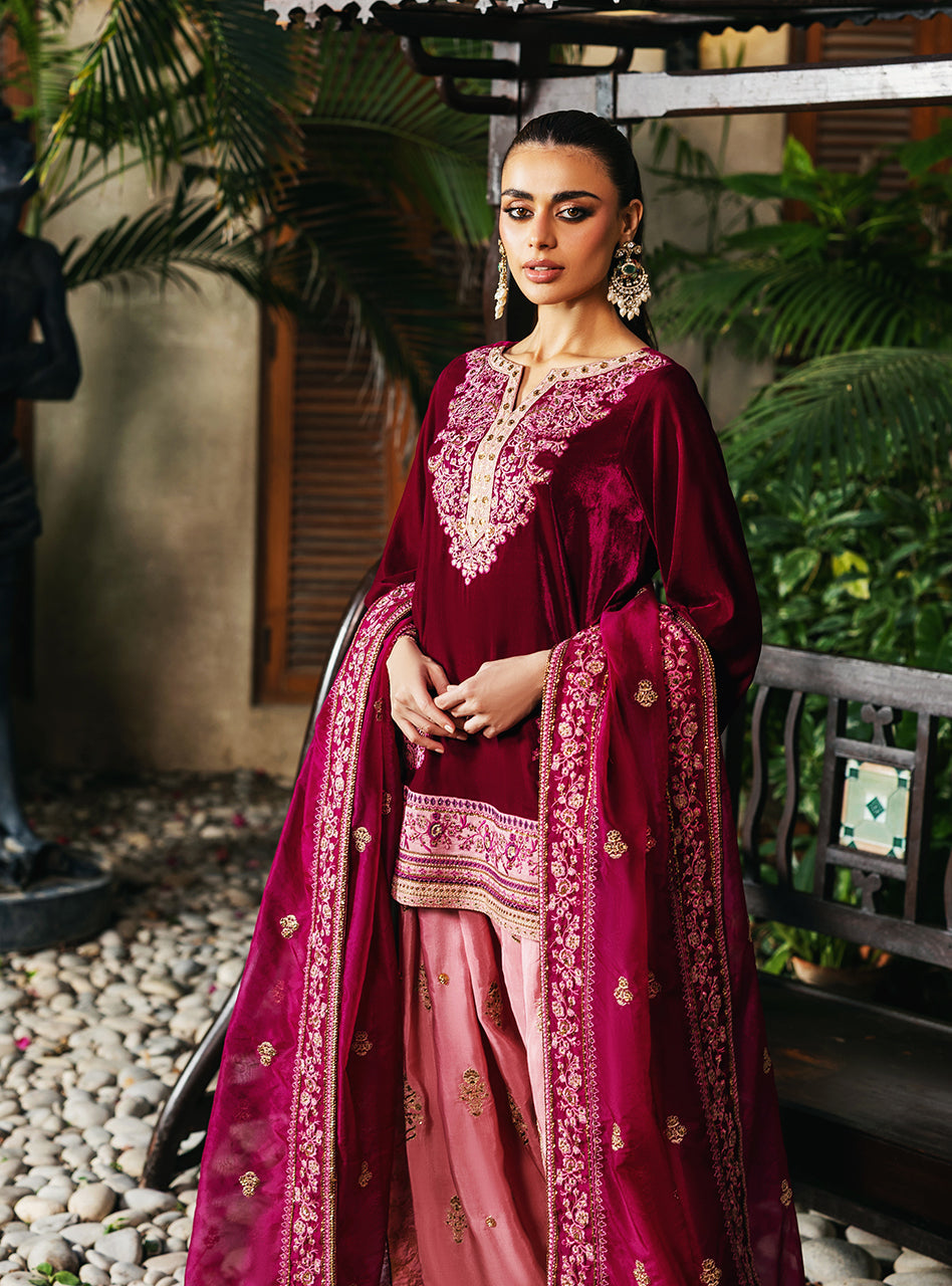 Rubi | Velvet Unstitched '25 | Zainab Chottani