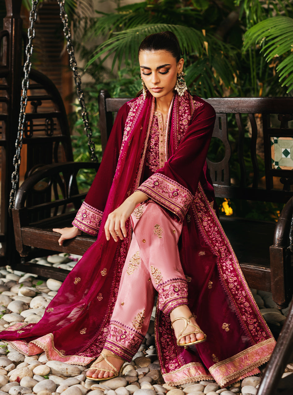 Rubi | Velvet Unstitched '25 | Zainab Chottani