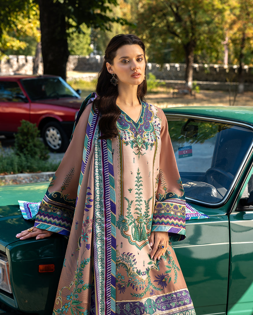 Aurora Echo | NIRVANA PRINTED SILK | MUSHQ