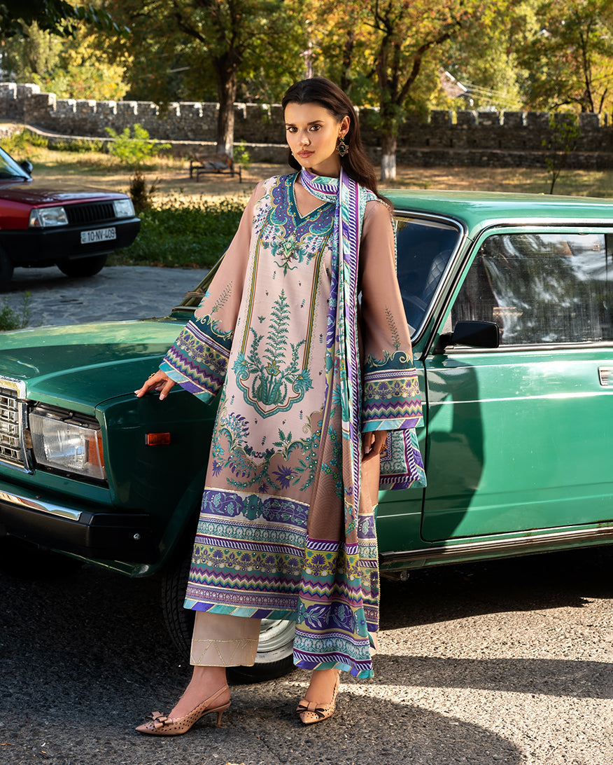 Aurora Echo | NIRVANA PRINTED SILK | MUSHQ