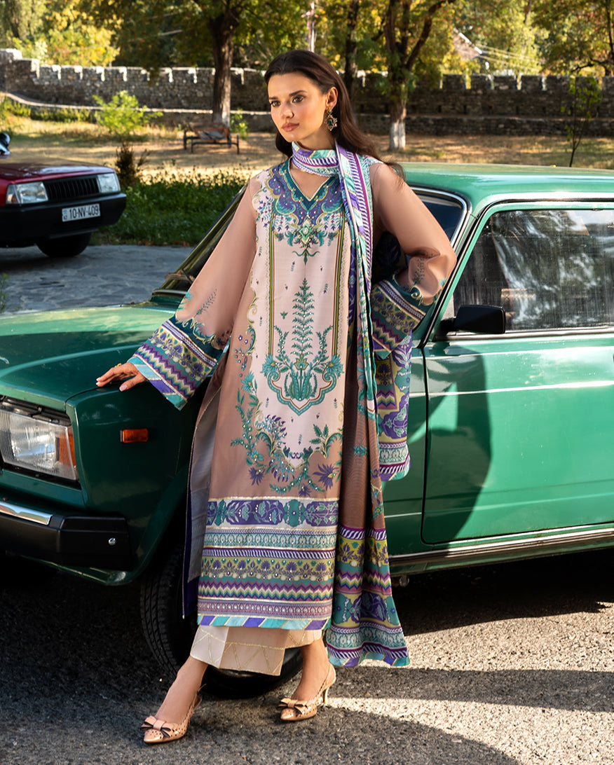 Aurora Echo | NIRVANA PRINTED SILK | MUSHQ