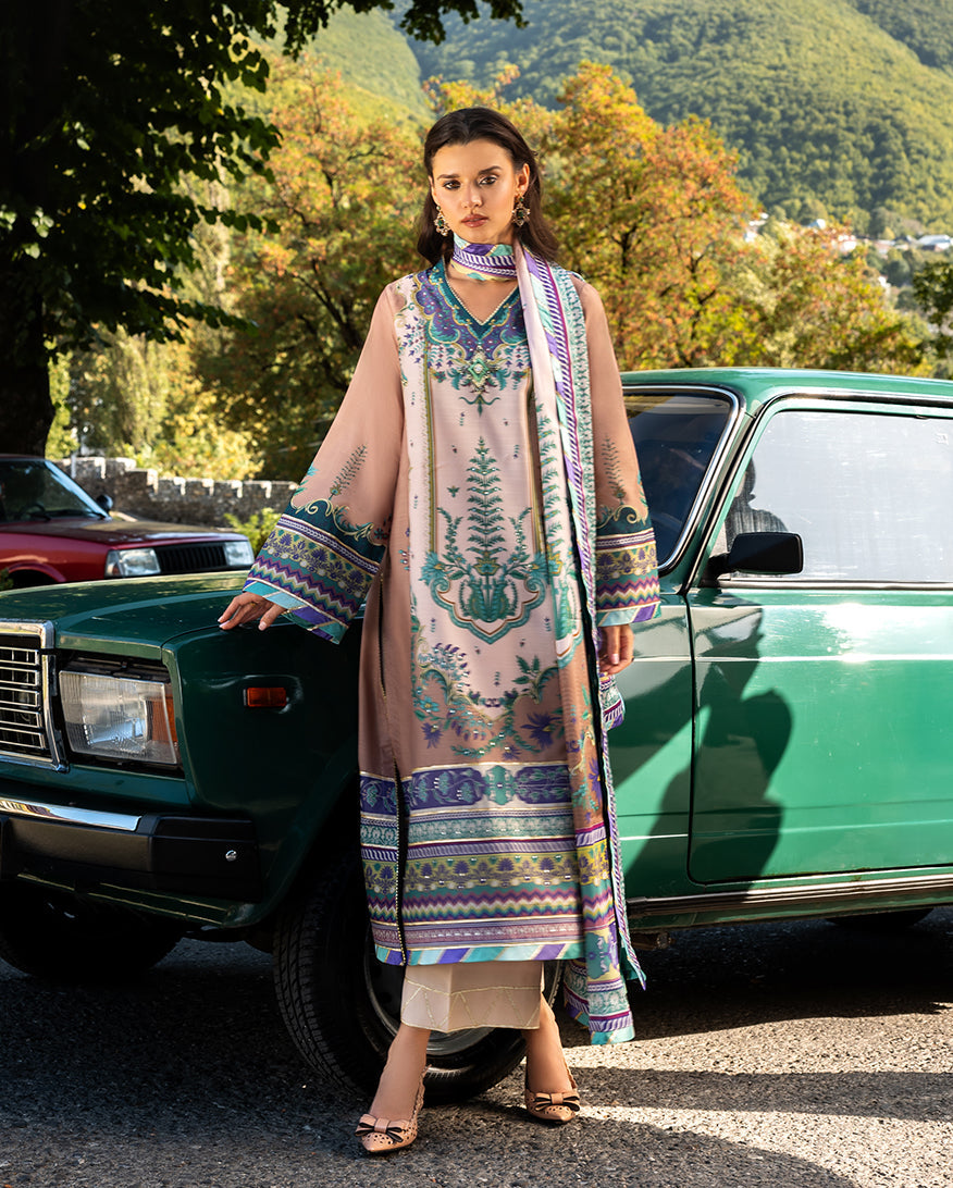 Aurora Echo | NIRVANA PRINTED SILK | MUSHQ