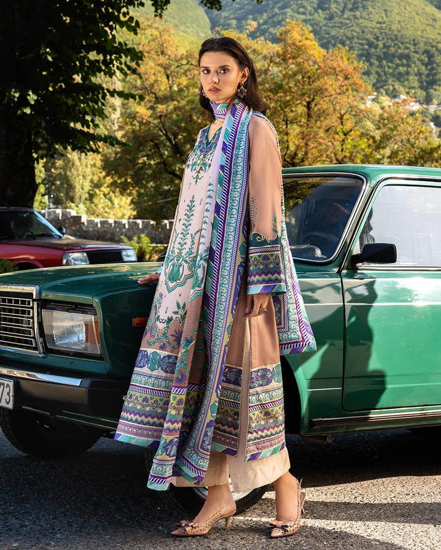 Aurora Echo | NIRVANA PRINTED SILK | MUSHQ