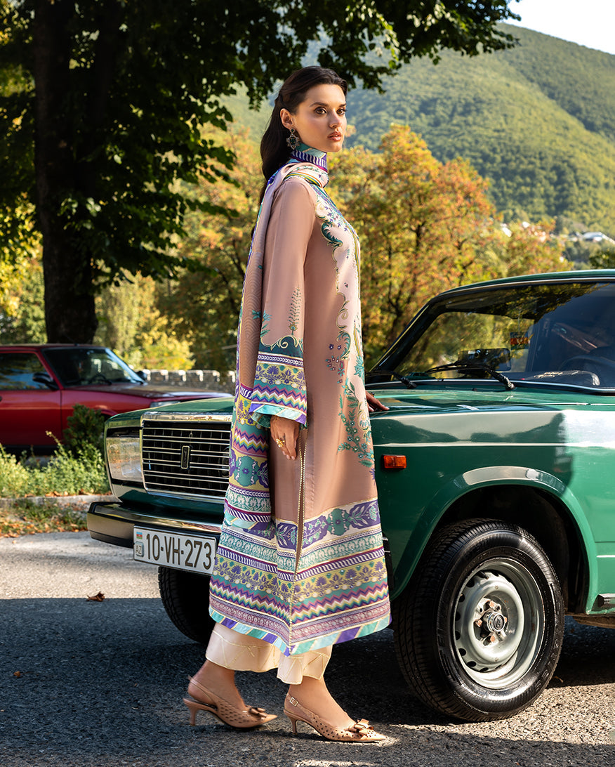 Aurora Echo | NIRVANA PRINTED SILK | MUSHQ