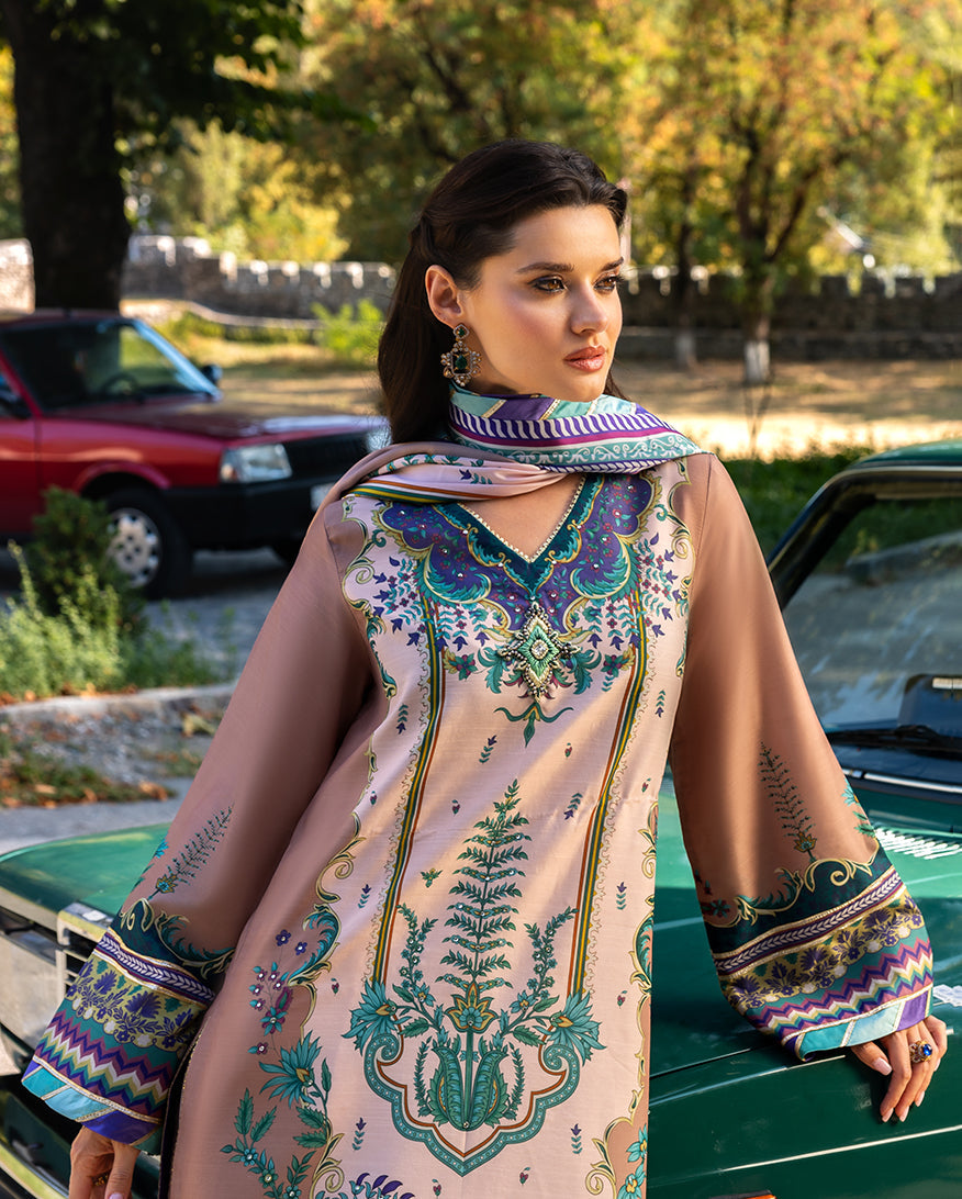 Aurora Echo | NIRVANA PRINTED SILK | MUSHQ