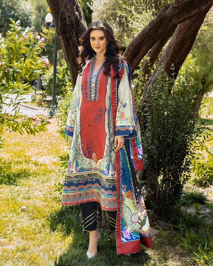 Ethereal Gleam | NIRVANA PRINTED SILK | MUSHQ