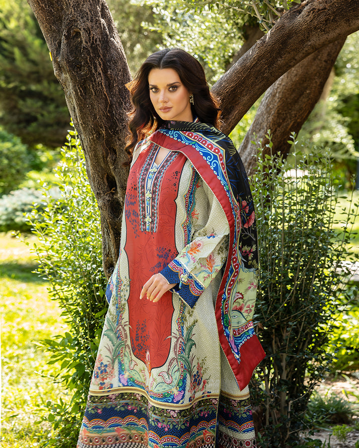 Ethereal Gleam | NIRVANA PRINTED SILK | MUSHQ