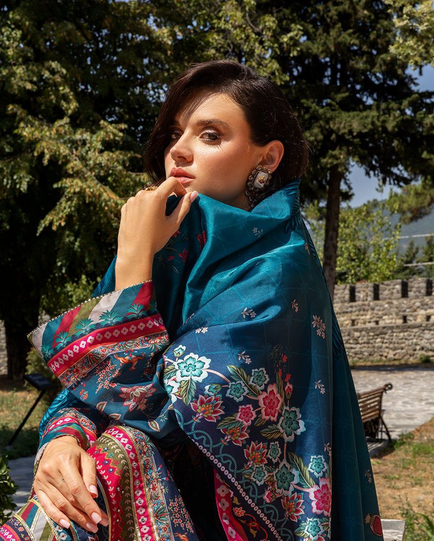 Nova Bloom | NIRVANA PRINTED SILK | MUSHQ