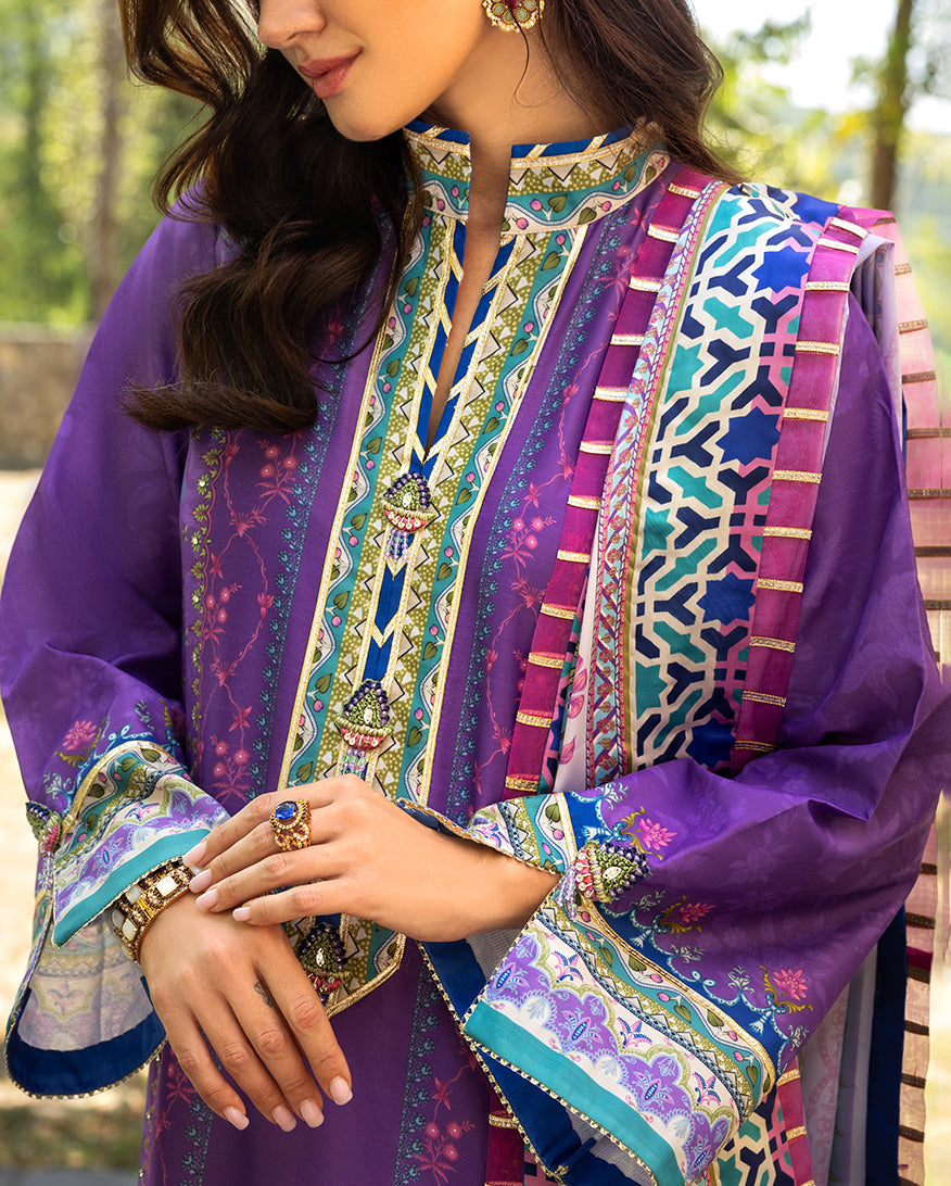 Cosmic Spindle | NIRVANA PRINTED SILK | MUSHQ