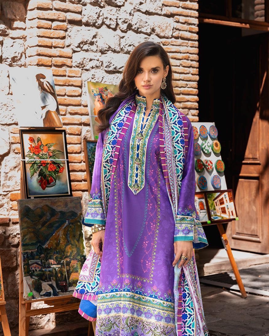 Cosmic Spindle | NIRVANA PRINTED SILK | MUSHQ