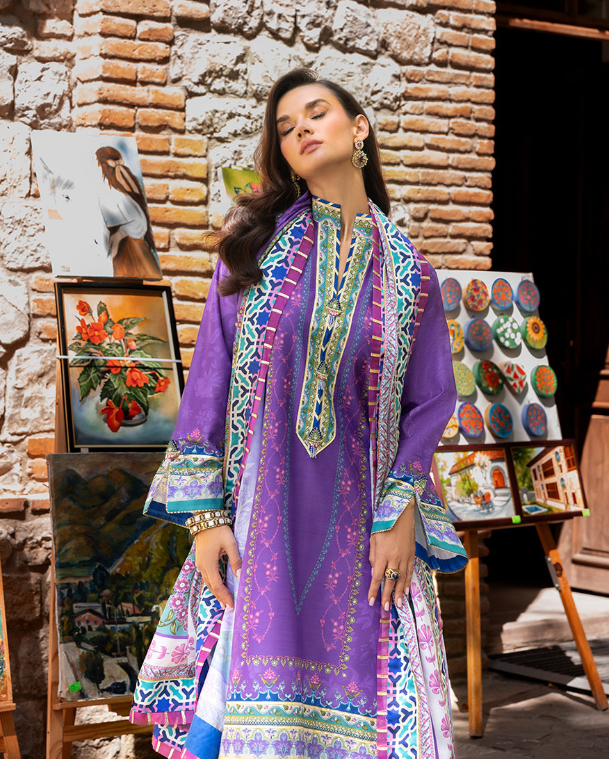 Cosmic Spindle | NIRVANA PRINTED SILK | MUSHQ