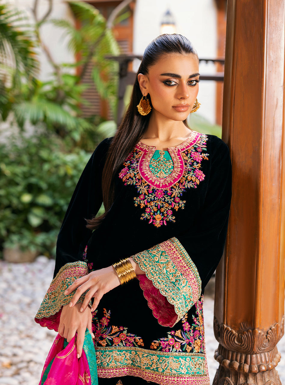Zeba | Velvet Unstitched '25 | Zainab Chottani
