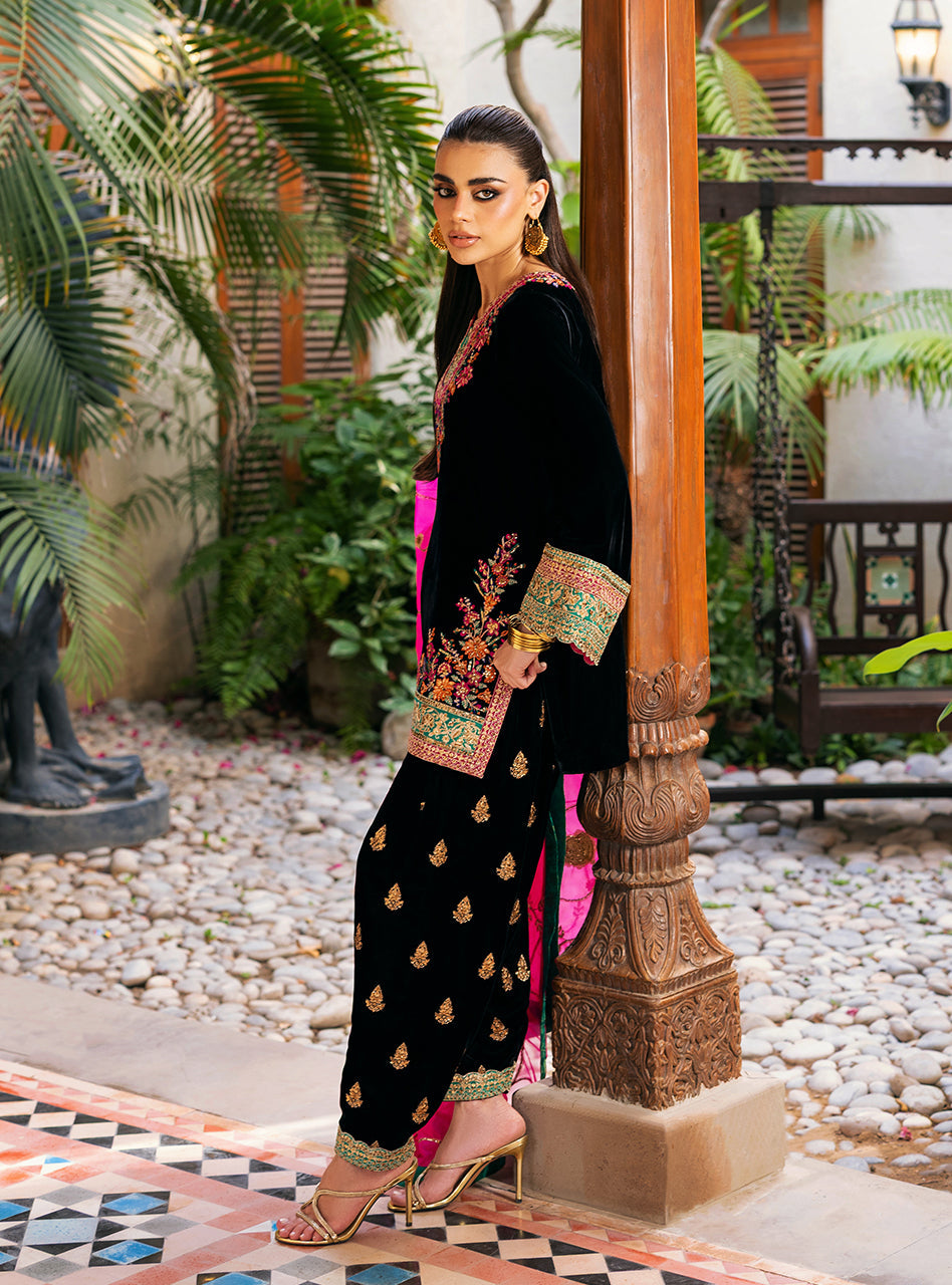 Zeba | Velvet Unstitched '25 | Zainab Chottani