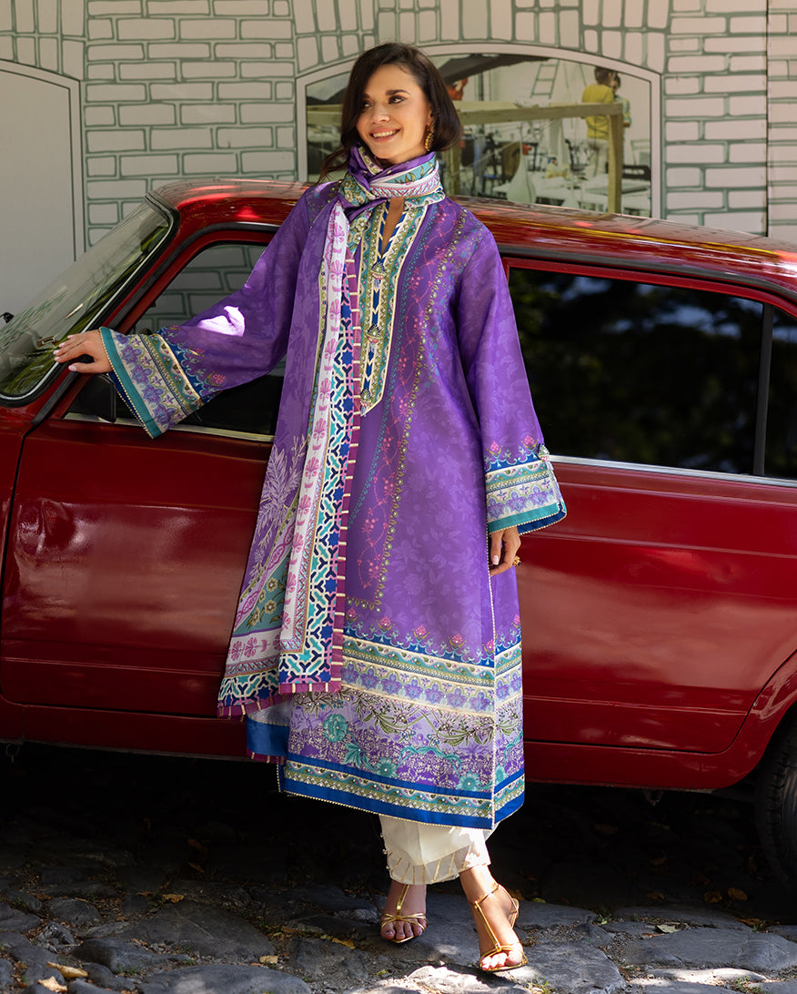 Cosmic Spindle | NIRVANA PRINTED SILK | MUSHQ