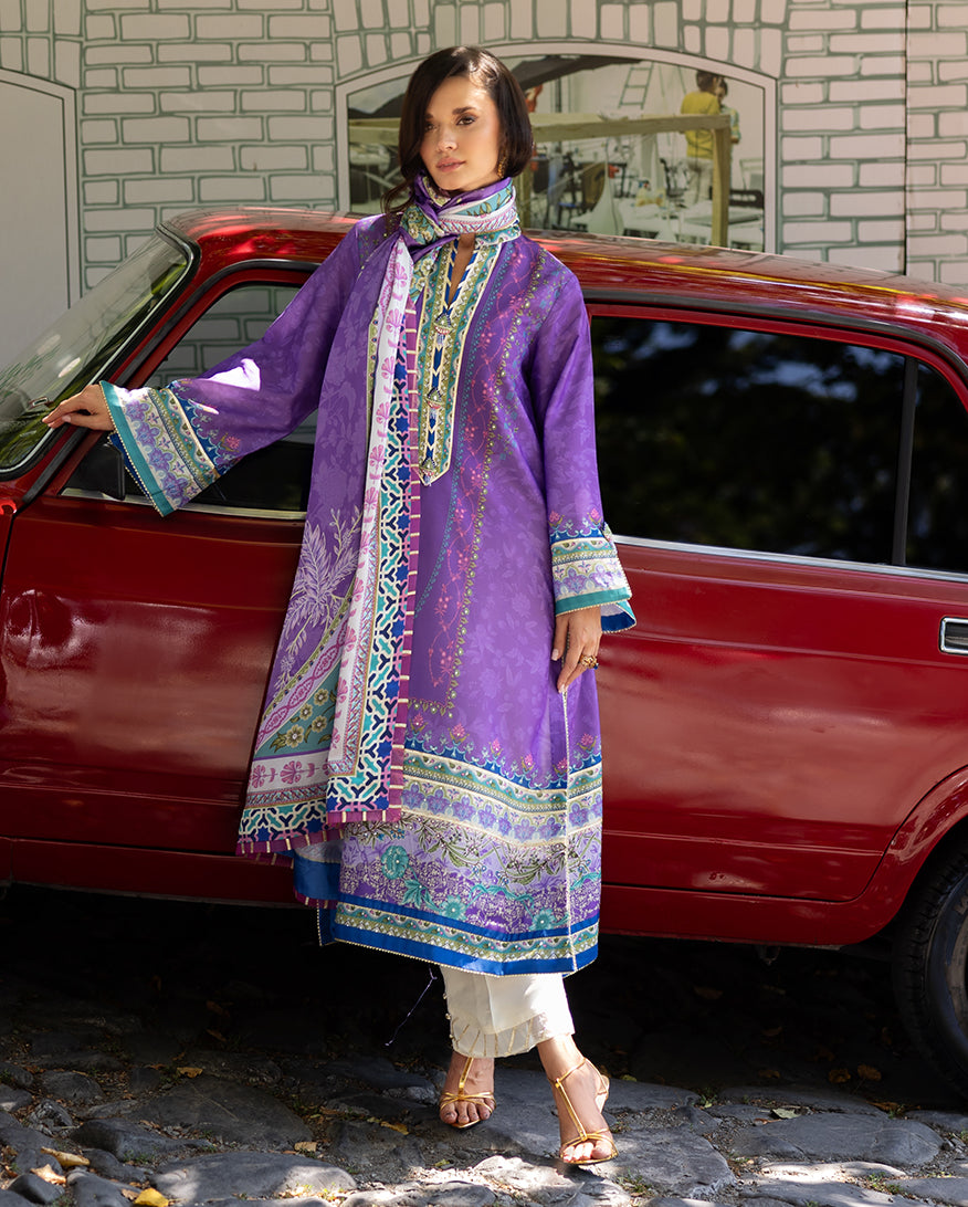 Cosmic Spindle | NIRVANA PRINTED SILK | MUSHQ