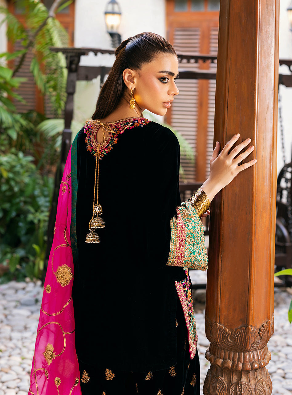 Zeba | Velvet Unstitched '25 | Zainab Chottani