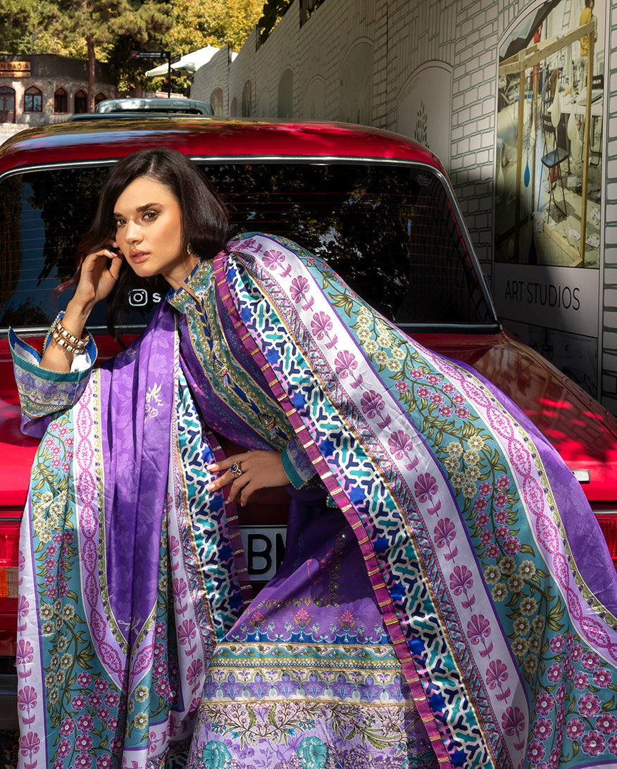 Cosmic Spindle | NIRVANA PRINTED SILK | MUSHQ