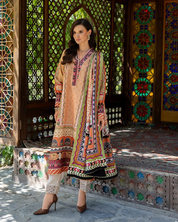 Solara Crest | NIRVANA PRINTED SILK | MUSHQ