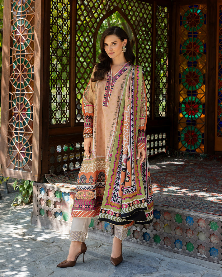 Solara Crest | NIRVANA PRINTED SILK | MUSHQ
