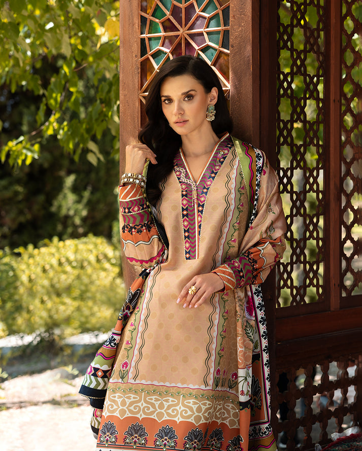 Solara Crest | NIRVANA PRINTED SILK | MUSHQ