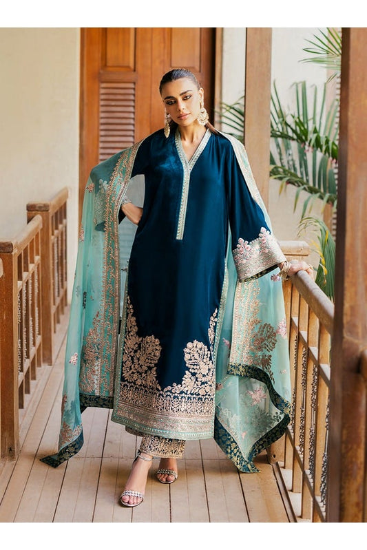 Elsa | Velvet Unstitched '25 | Zainab Chottani