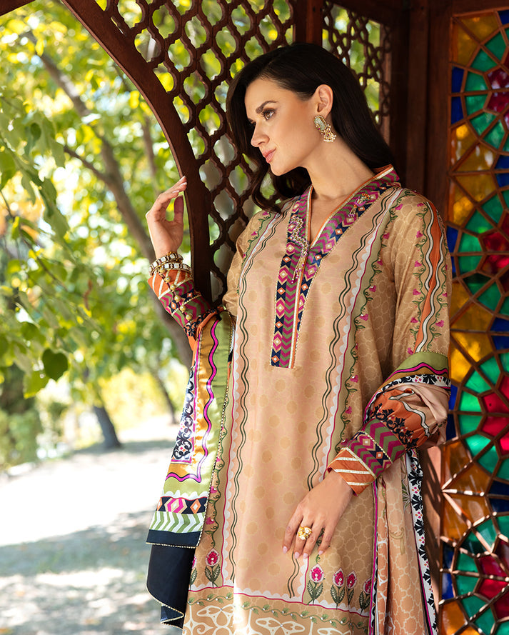 Solara Crest | NIRVANA PRINTED SILK | MUSHQ