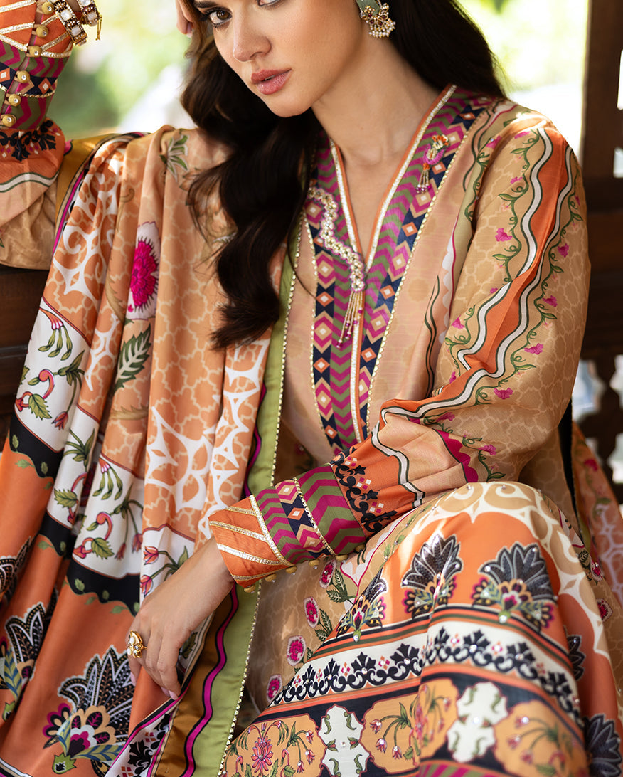 Solara Crest | NIRVANA PRINTED SILK | MUSHQ