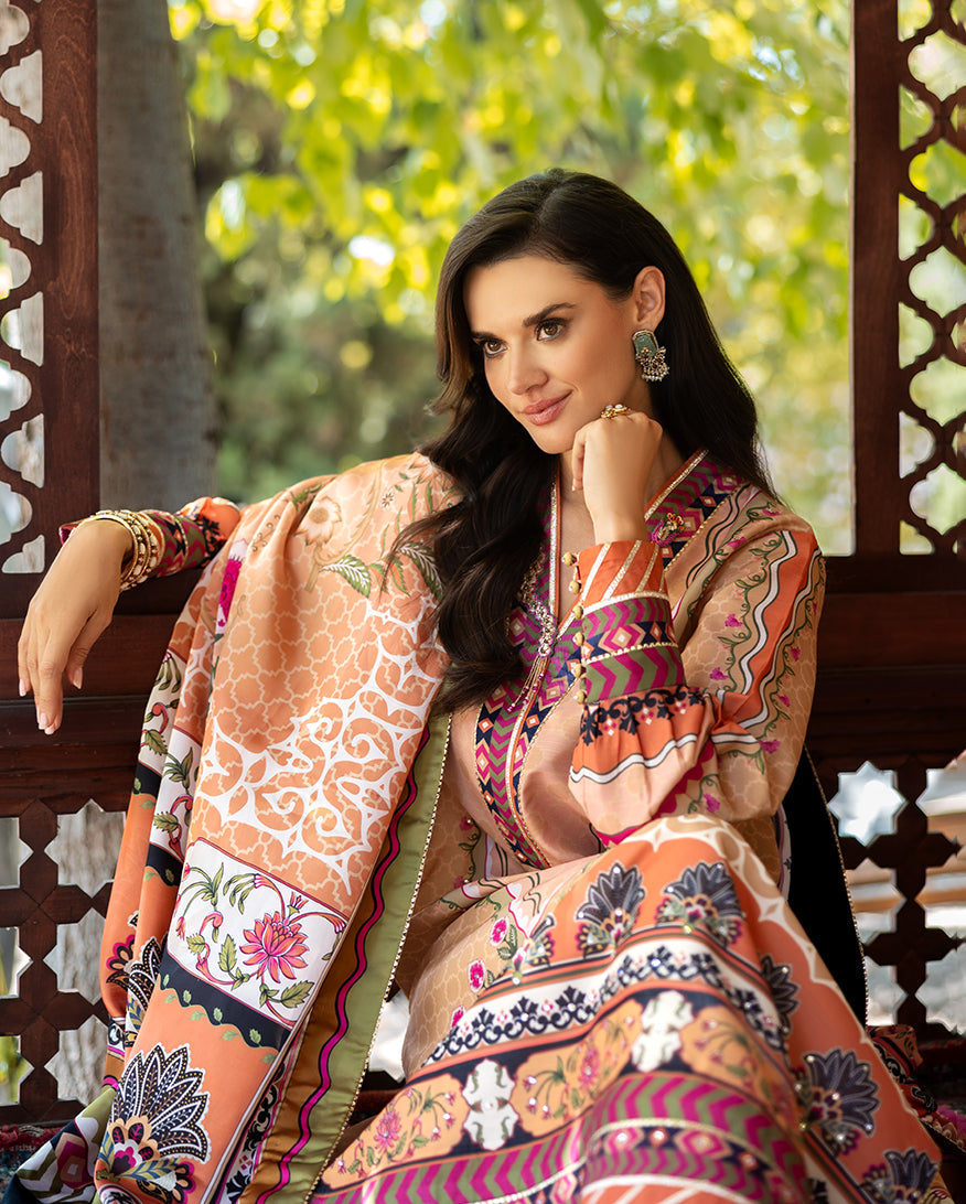 Solara Crest | NIRVANA PRINTED SILK | MUSHQ