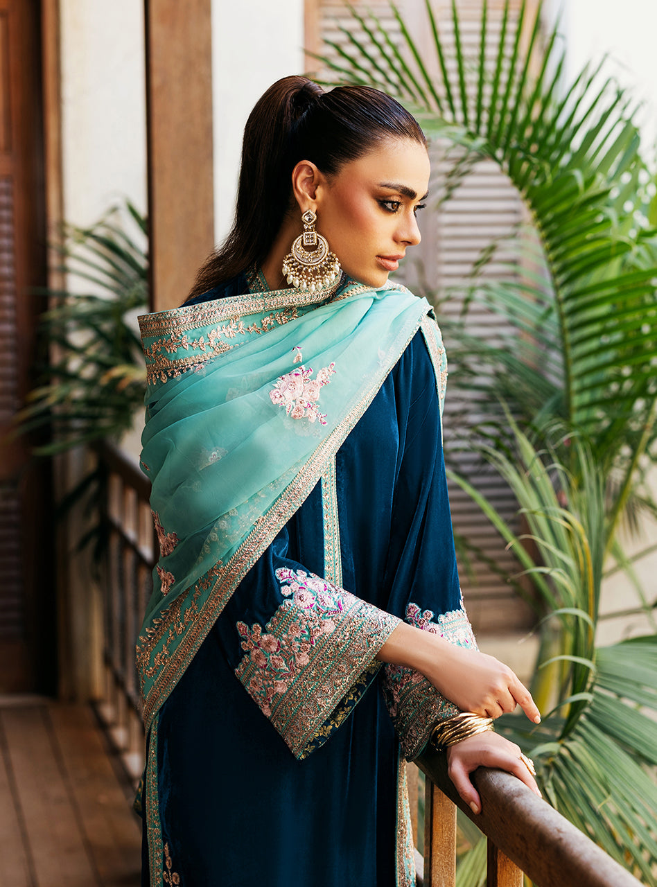 Elsa | Velvet Unstitched '25 | Zainab Chottani