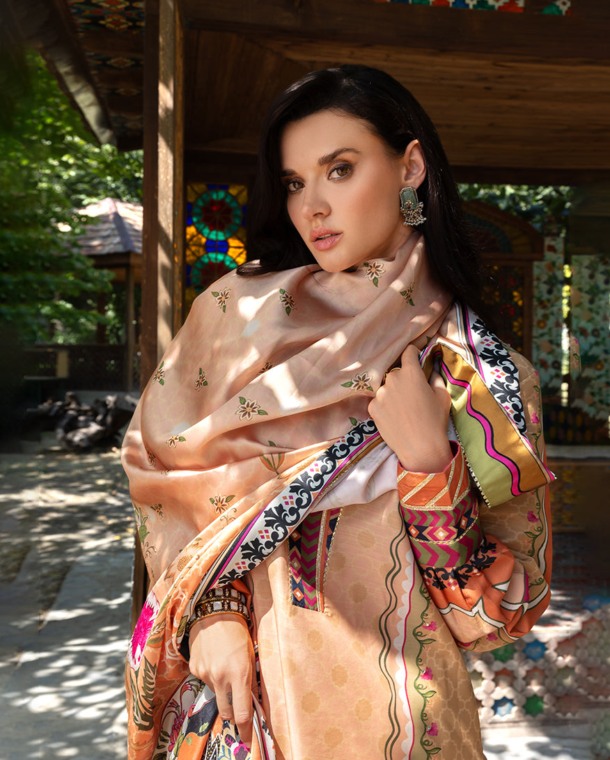 Solara Crest | NIRVANA PRINTED SILK | MUSHQ