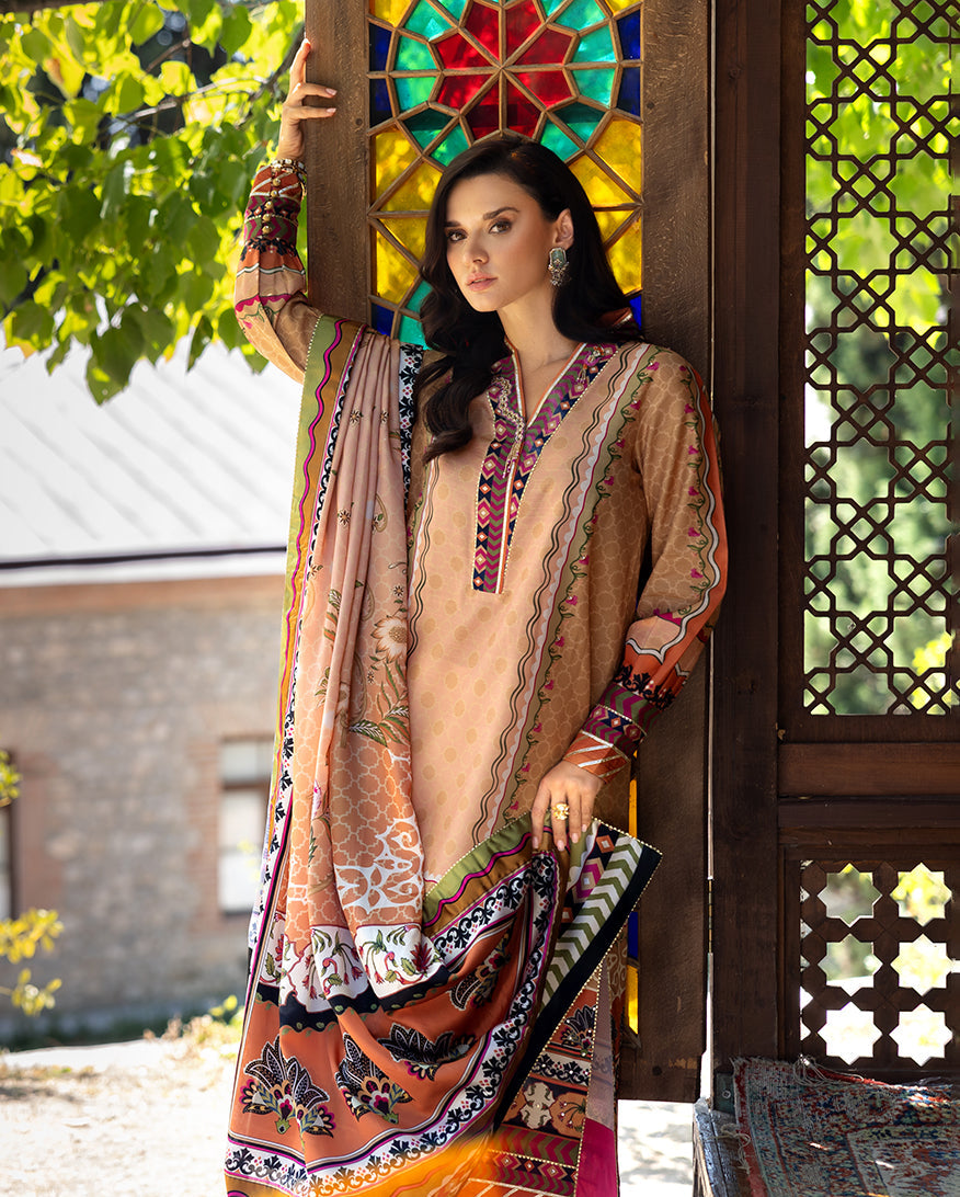 Solara Crest | NIRVANA PRINTED SILK | MUSHQ