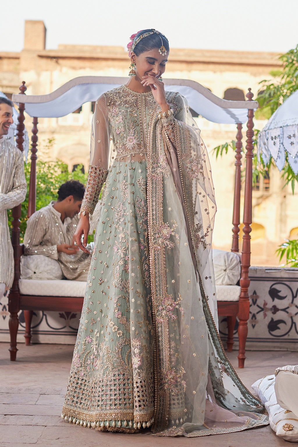 Mehrunisa || Dastangoi Wedding Formals || AFROZEH in UK USA UAE online kapraye.com