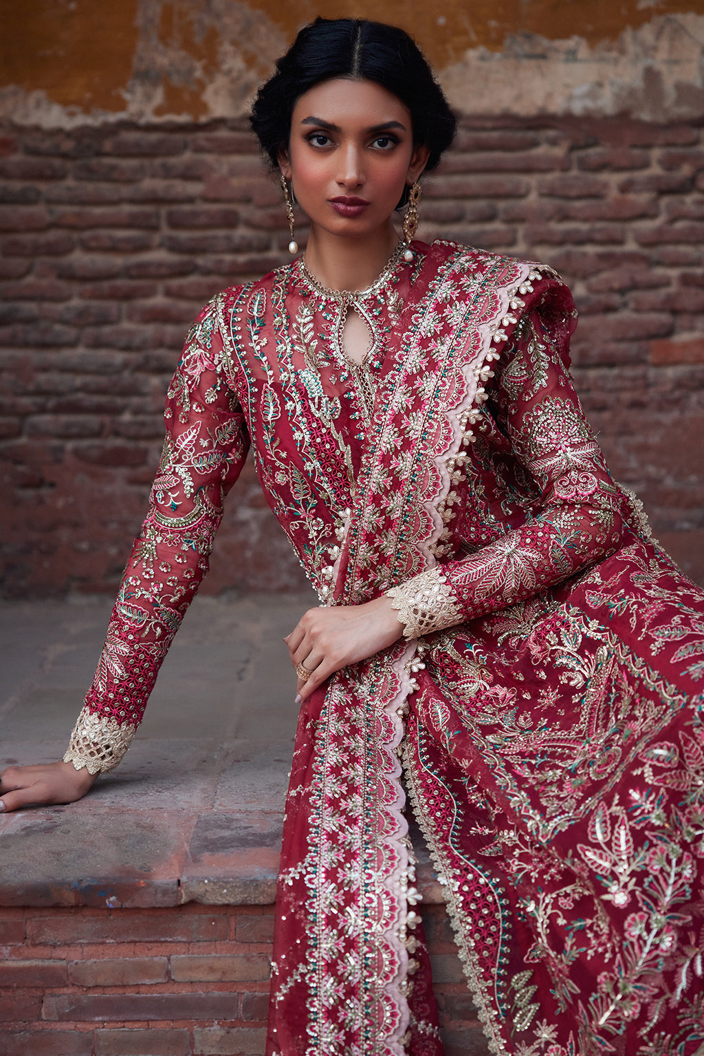 Noor Jehan || Dastangoi Wedding Formals || AFROZEH in UK USA UAE online kapraye.com