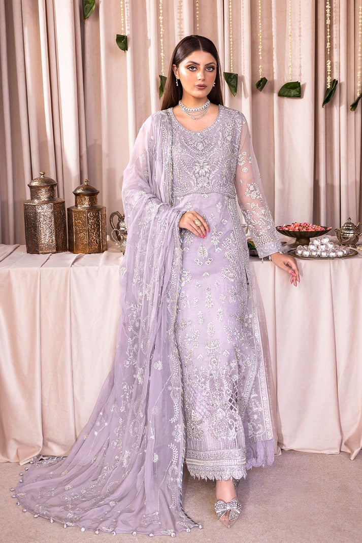 SWEET INDIGO | ROMANSIYYAH LUXURY FORMALS' 23 | Emaan Adeel in UK USA UAE online kapraye.com