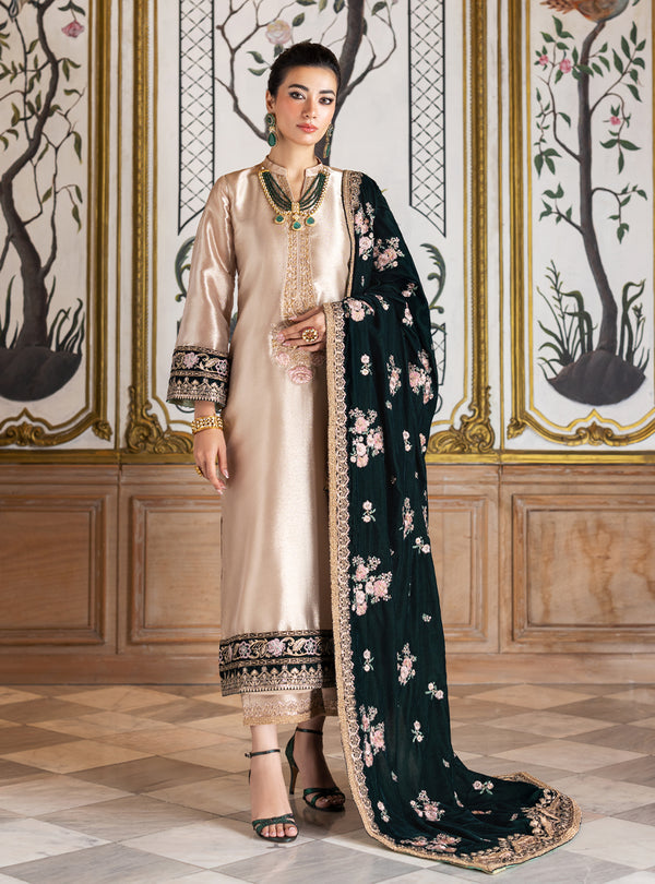 Sarwana | Velvet Unstitched '24 | Zainab Chottani in UK USA UAE online kapraye.com