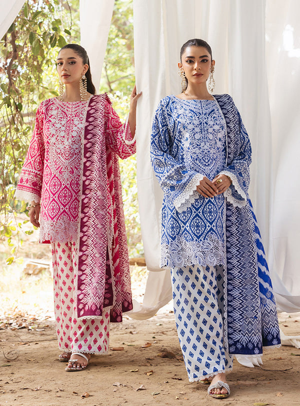 LEENA - D 4B | TAHRA LAWN '24 | ZAINAB CHOTTANI