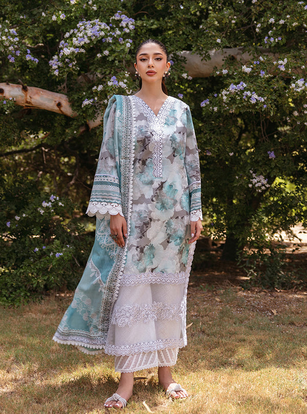 ZINNIA - D 3B | TAHRA LAWN '24 | ZAINAB CHOTTANI