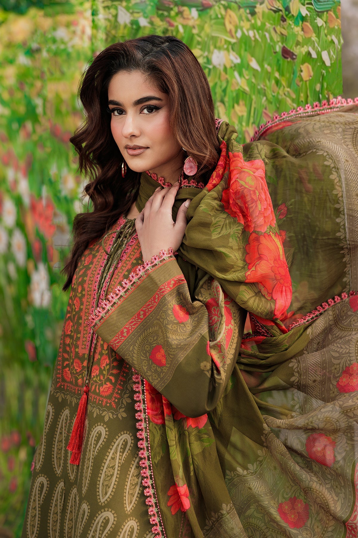 3-PC Unstitched Embroidered Lawn Collection CC6-11 | combination-vol-2-2026 | CHARIZMA