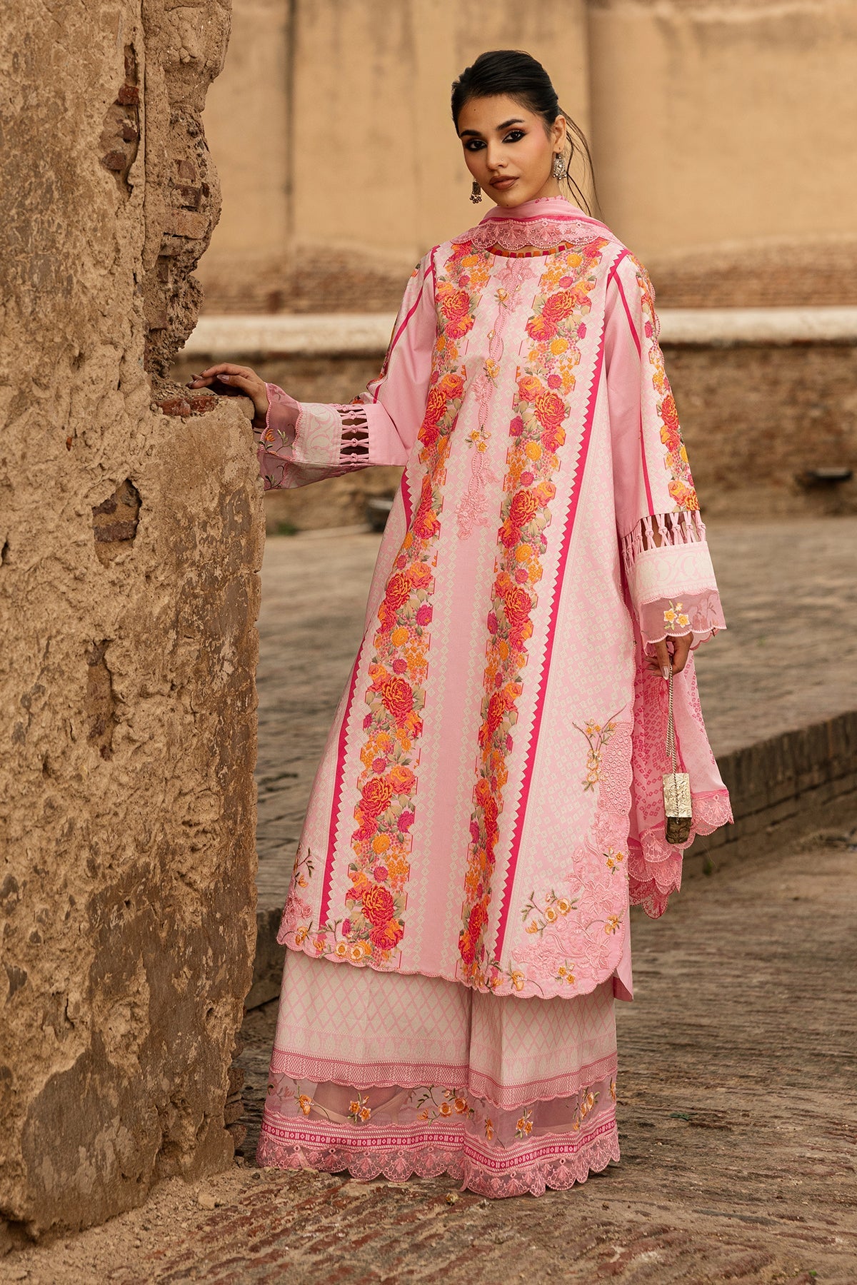 3-PC Unstitched Embroidered Lawn Collection CC6-26  | combination-vol-2-2026 | CHARIZMA