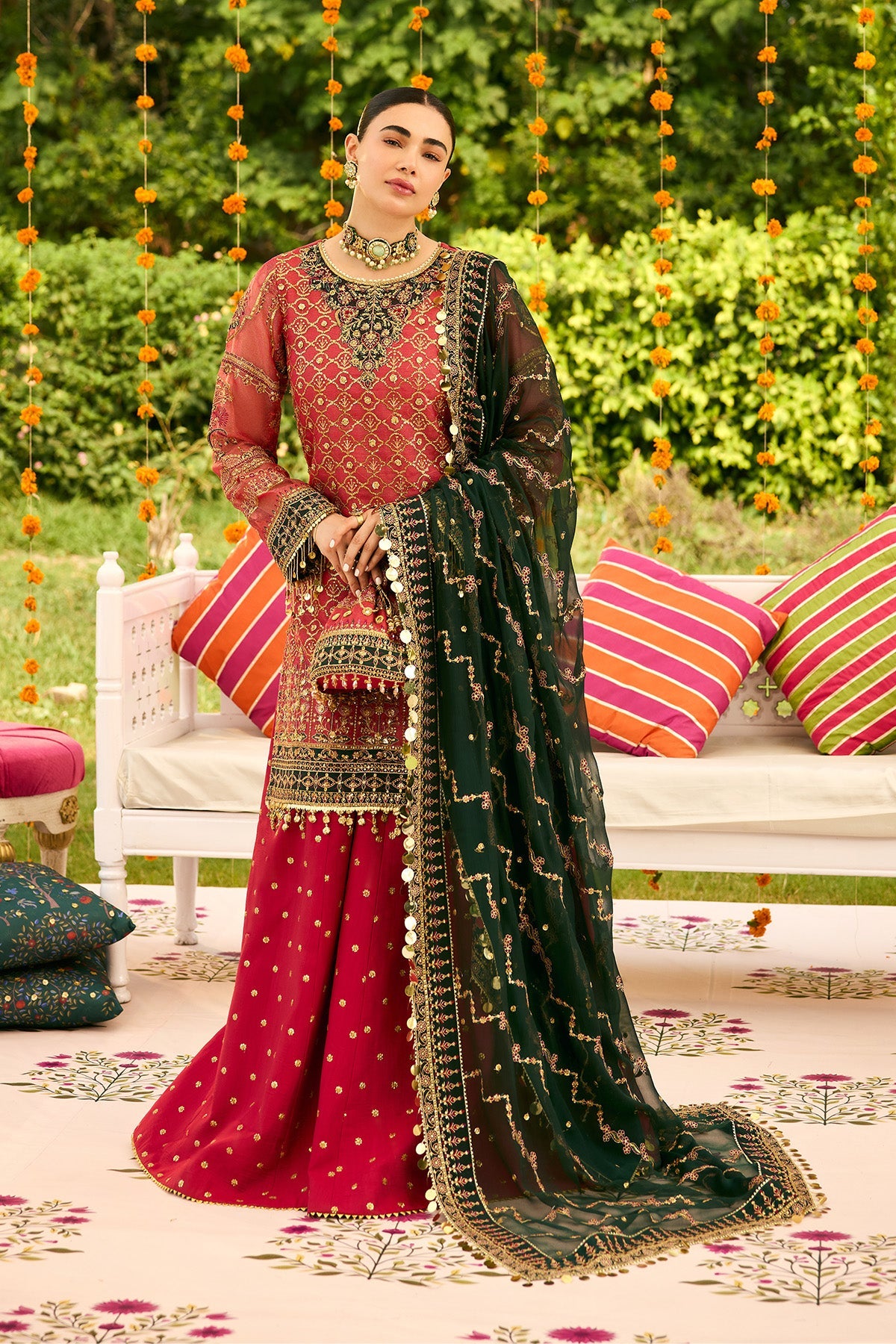 AF-ZN-2216-Ghoomar | SHEHNAI - THE FESTIVE EDIT | ALIZEH FASHION