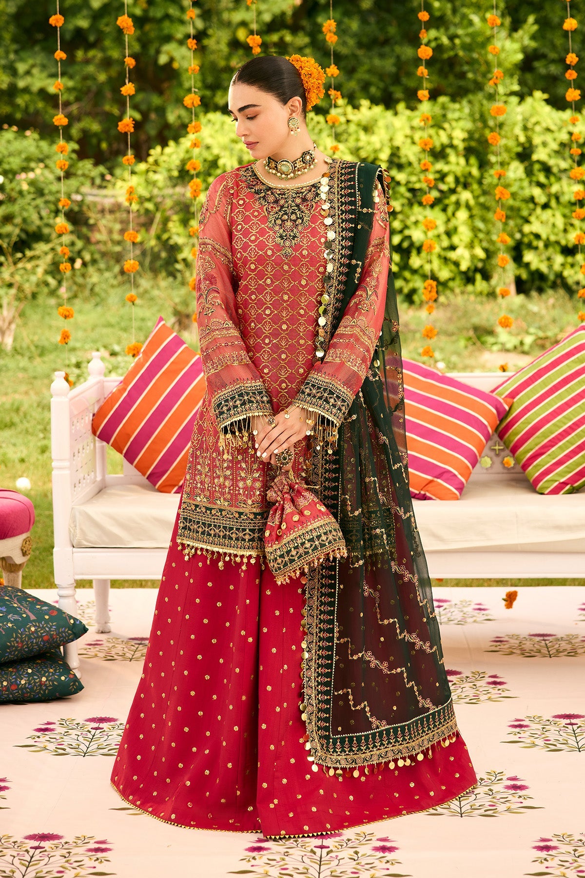 AF-ZN-2216-Ghoomar | SHEHNAI - THE FESTIVE EDIT | ALIZEH FASHION