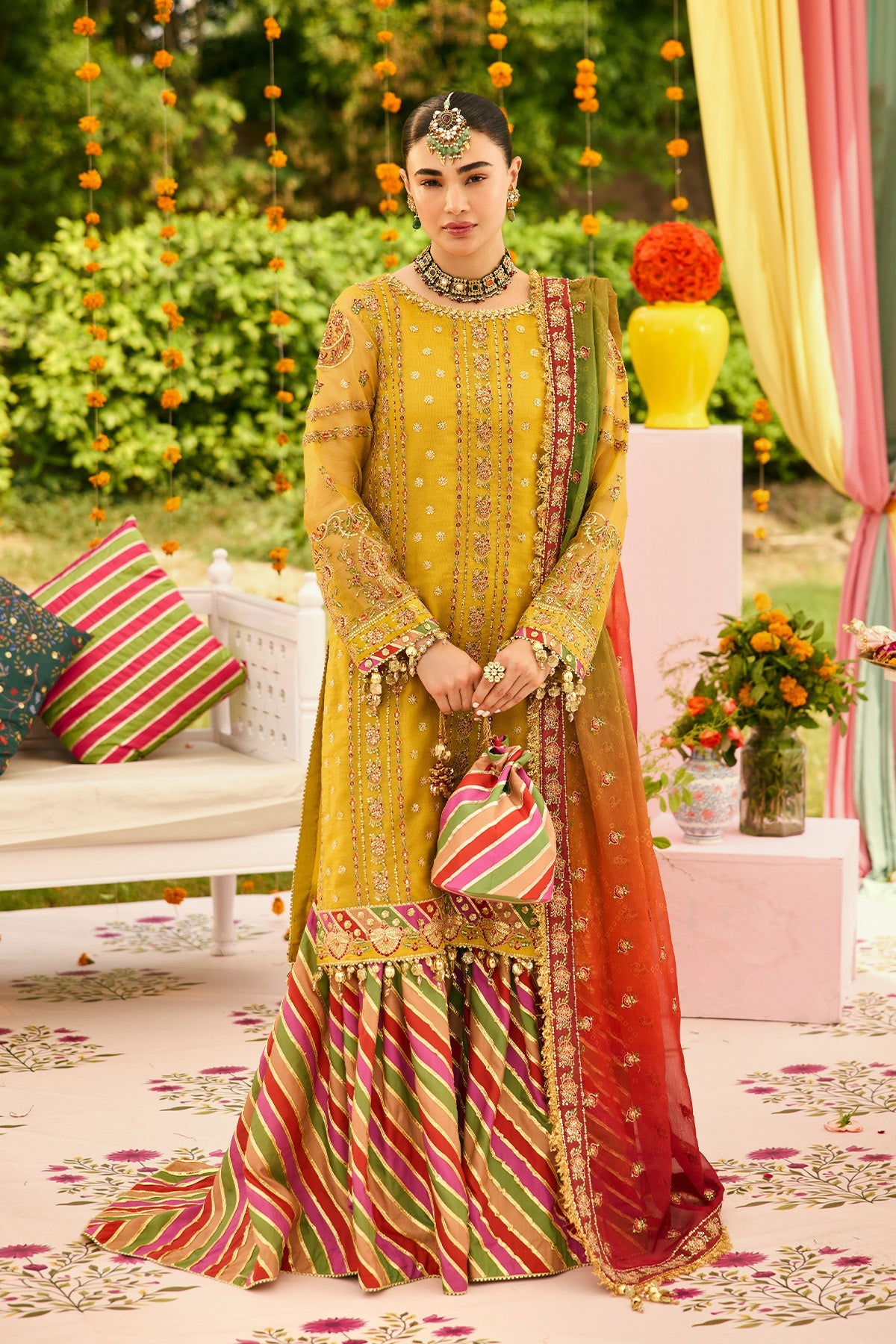 AF-ZN-2215-Zarposh | SHEHNAI - THE FESTIVE EDIT | ALIZEH FASHION