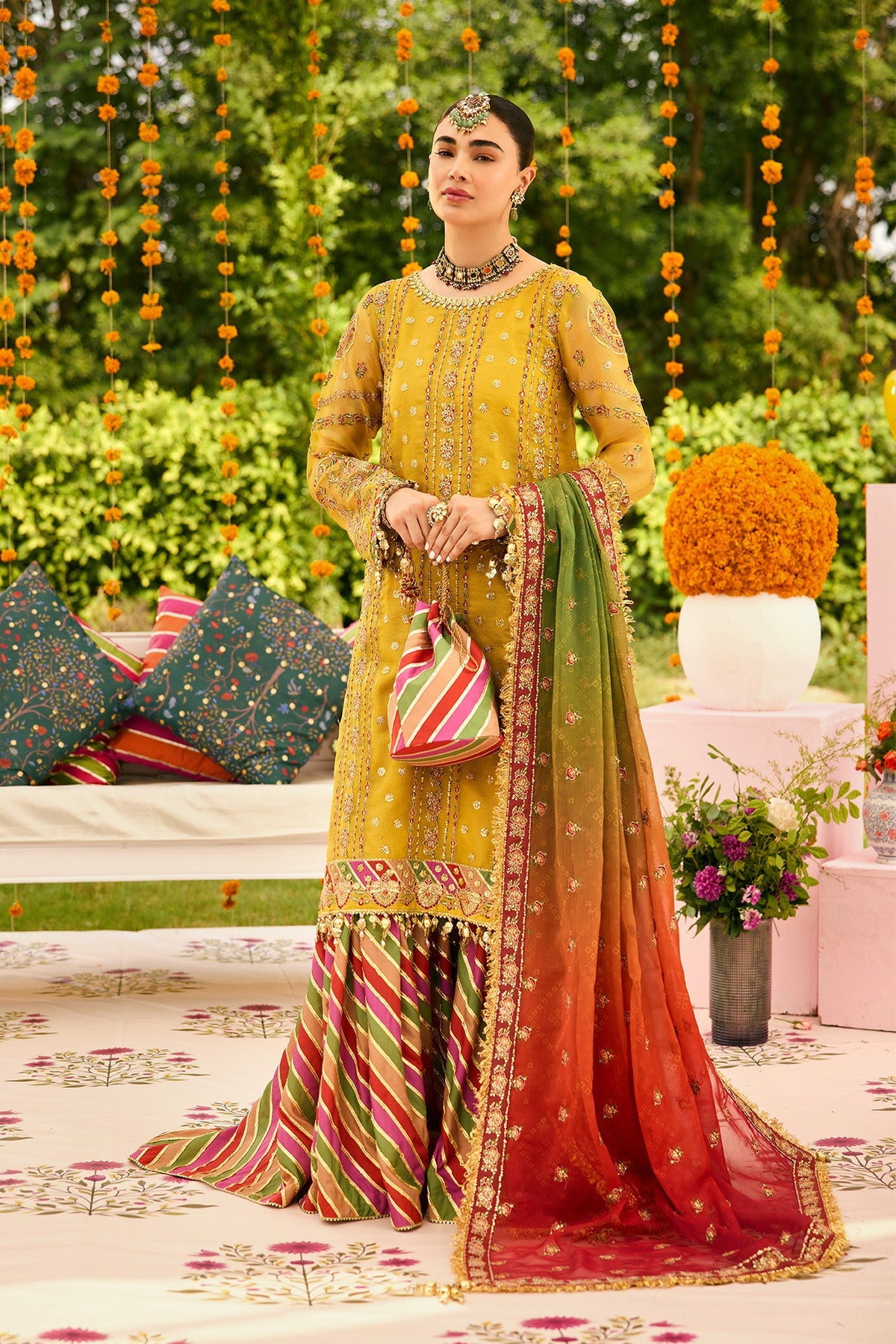AF-ZN-2215-Zarposh | SHEHNAI - THE FESTIVE EDIT | ALIZEH FASHION