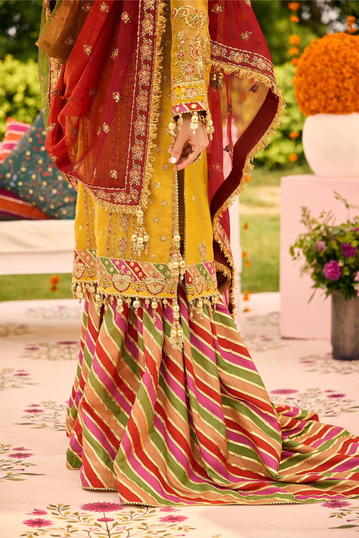 AF-ZN-2215-Zarposh | SHEHNAI - THE FESTIVE EDIT | ALIZEH FASHION