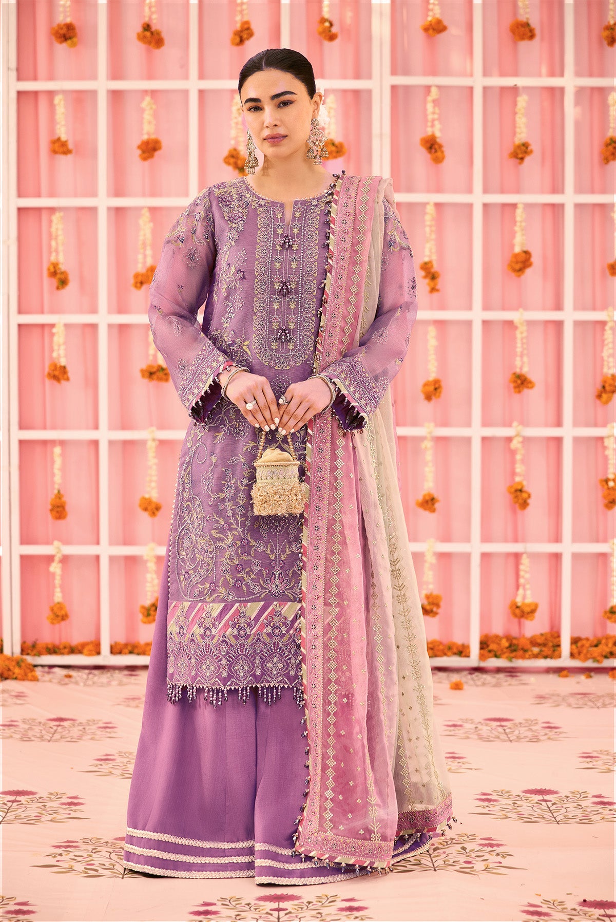 AF-ZN-2220-Zari | SHEHNAI - THE FESTIVE EDIT | ALIZEH FASHION