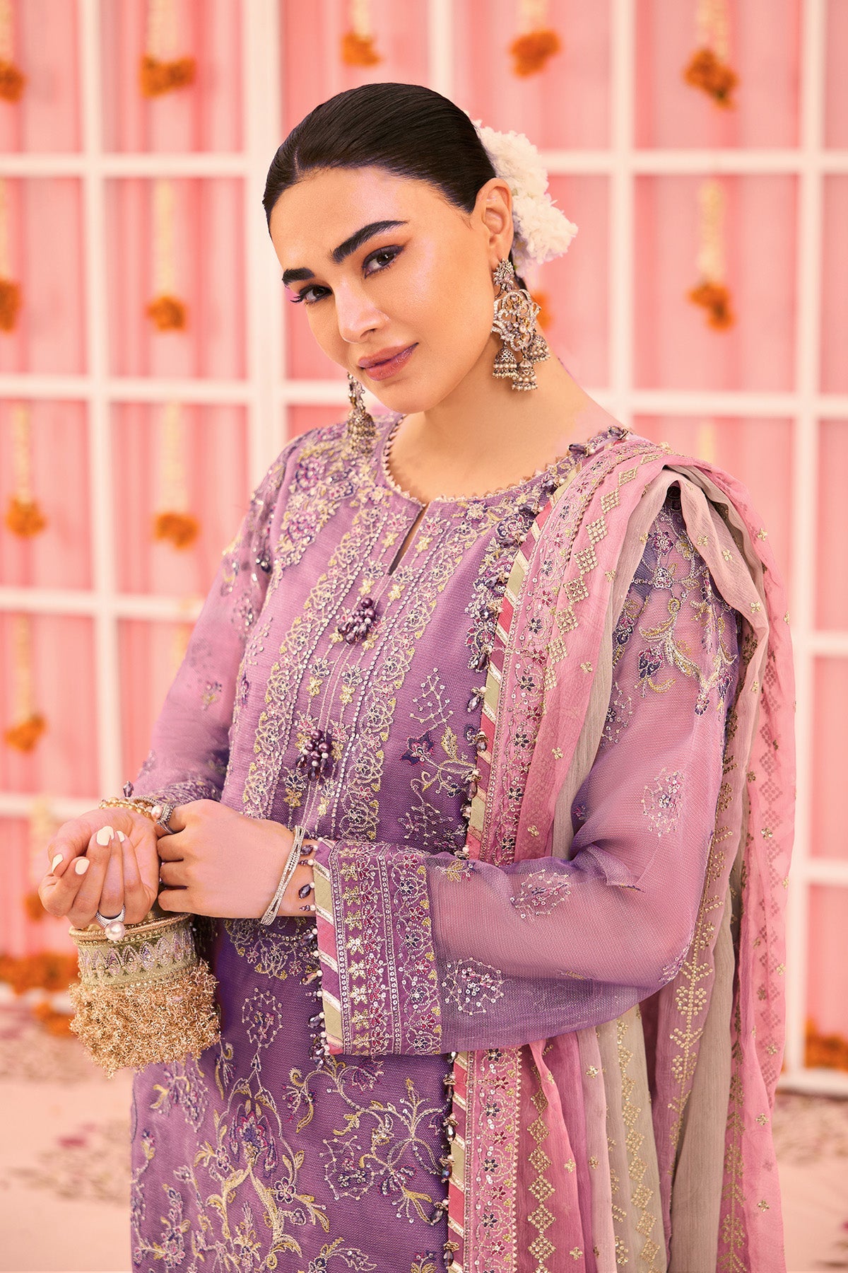 AF-ZN-2220-Zari | SHEHNAI - THE FESTIVE EDIT | ALIZEH FASHION
