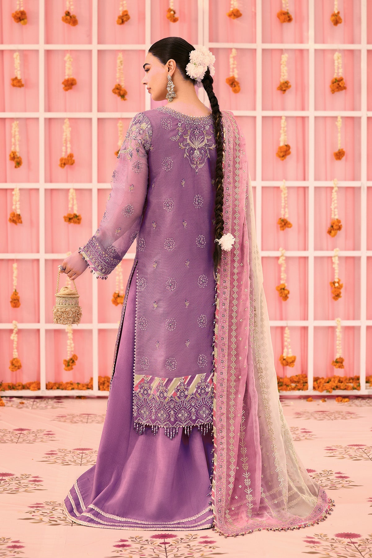 AF-ZN-2220-Zari | SHEHNAI - THE FESTIVE EDIT | ALIZEH FASHION