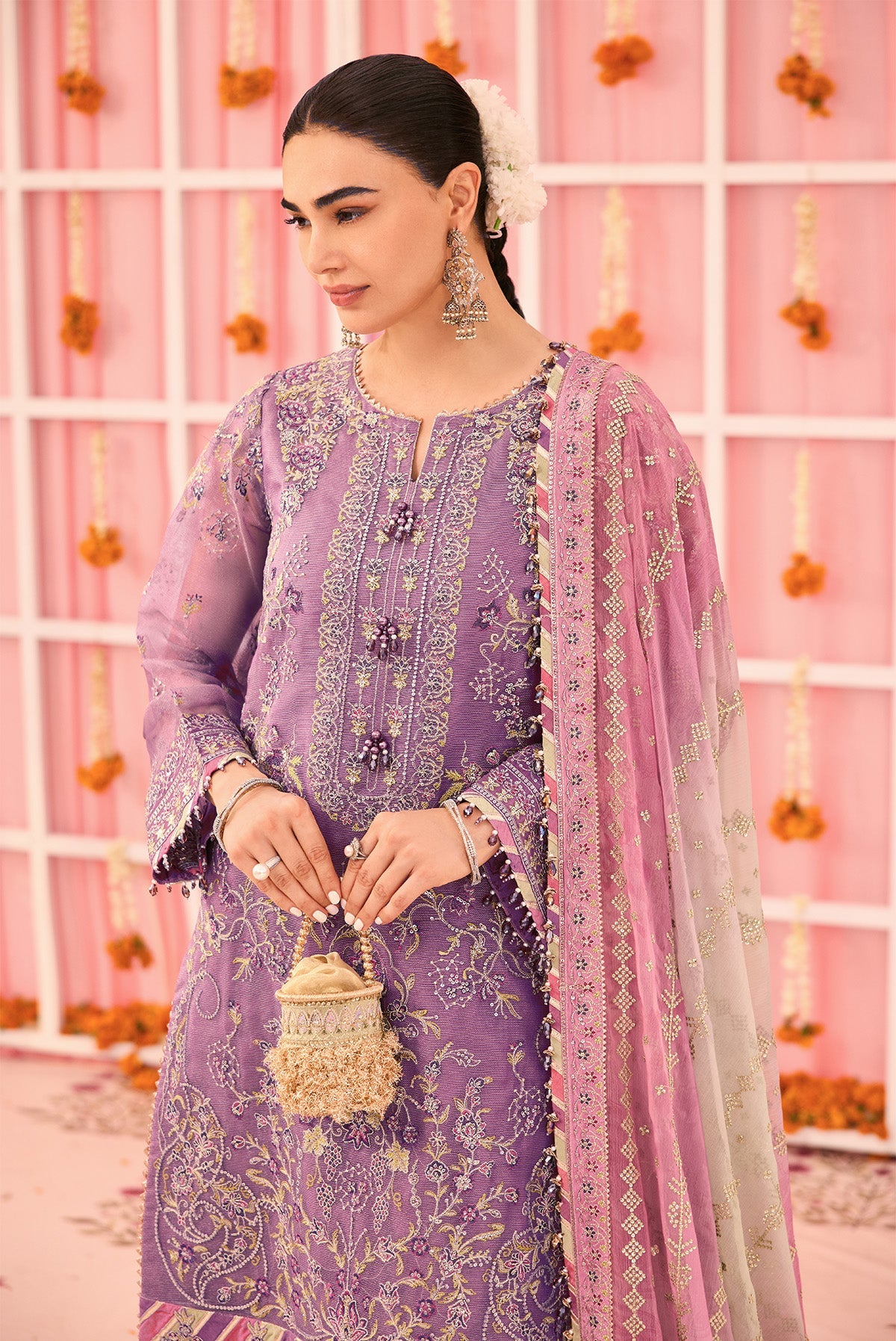 AF-ZN-2220-Zari | SHEHNAI - THE FESTIVE EDIT | ALIZEH FASHION